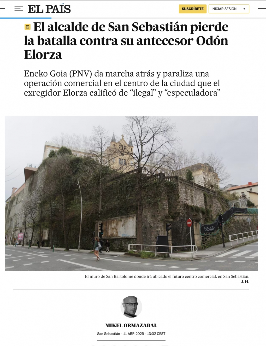 El centro comercial en San Bartolom&eacute;: despu&eacute;s de 12 a&ntilde;os, el alcalde Goia rectifica en un mar de mentiras.