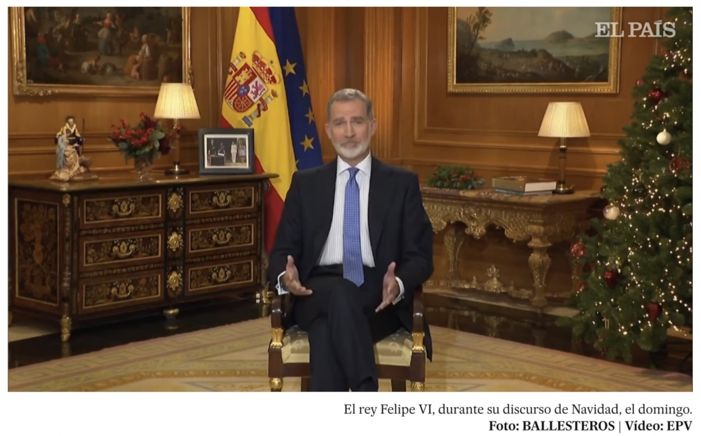Democracia y Mensaje de Navidad del Rey.