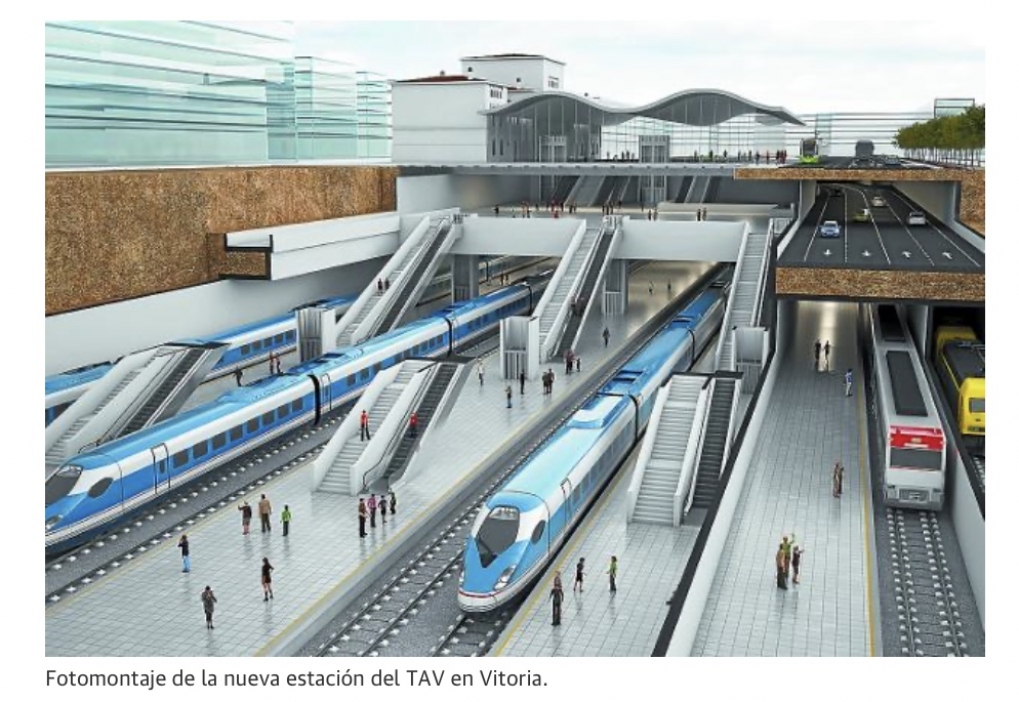 PREGUNTA al Gobierno sobre &ldquo;el estado de la gesti&oacute;n de las obras de penetraci&oacute;n del TAV en las ciudades de Bilbao y Vitoria.