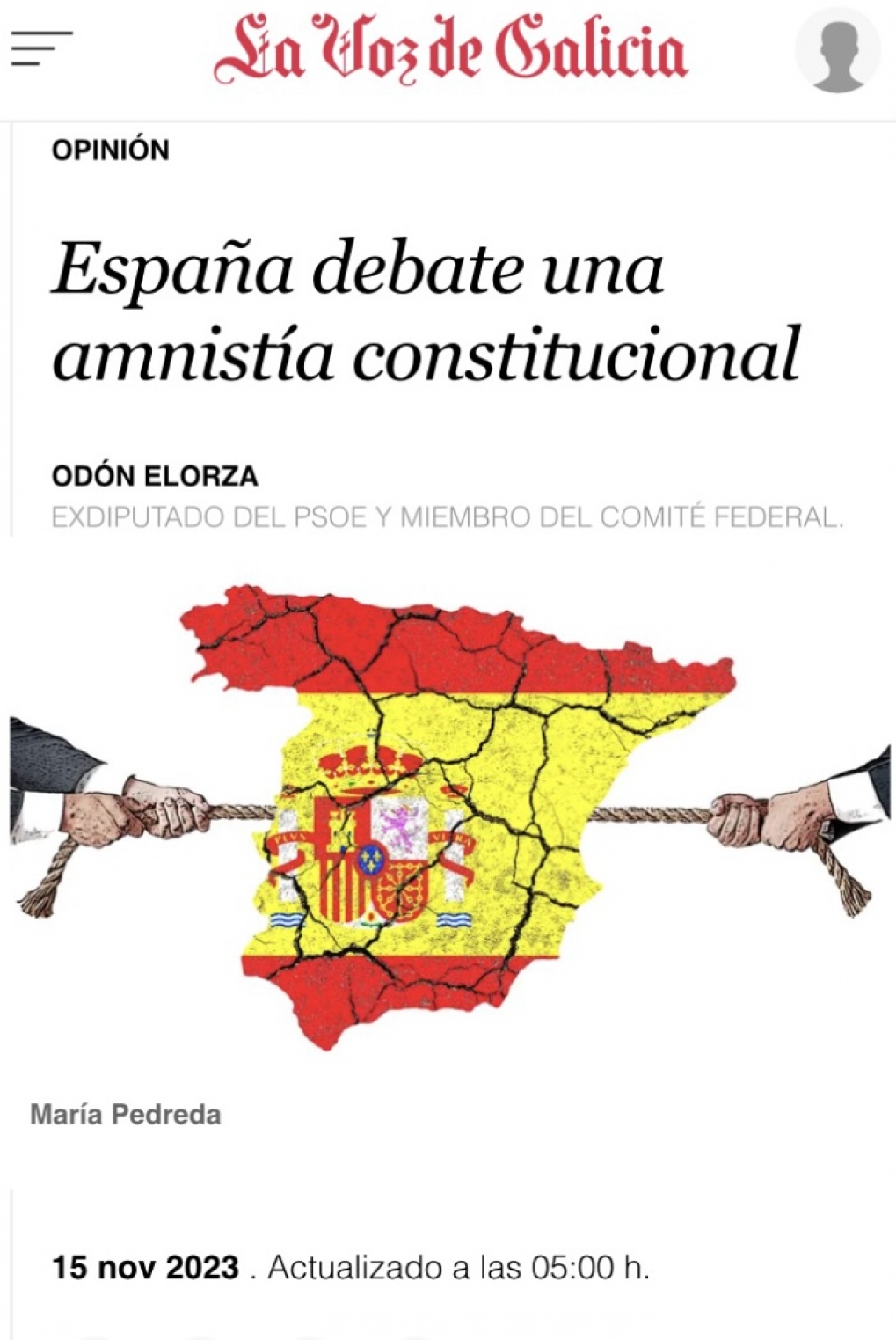 Espa&ntilde;a debate una Amnist&iacute;a constitucional.